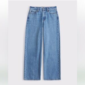 Abercrombie & Fitch Blue curve love Women Jeans